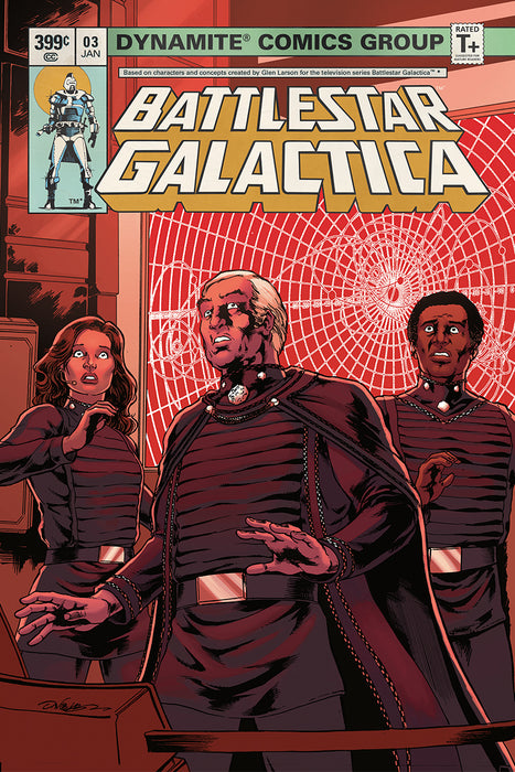 Battlestar Galactica Classic (2018) #3 (Cover B Hdr)
