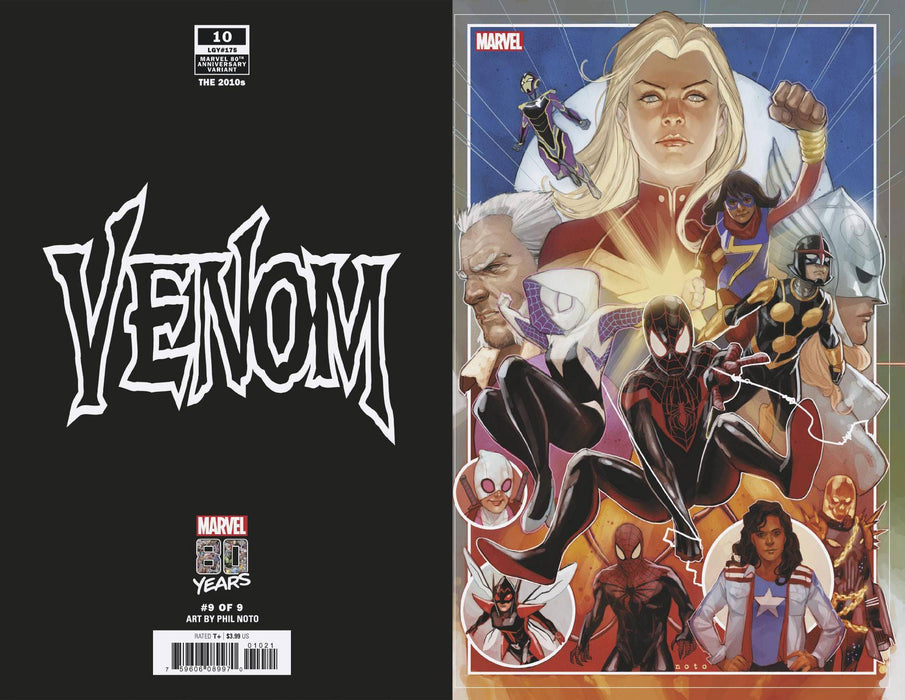 Venom (2018) #10 (Noto Marvel 80Th Variant)