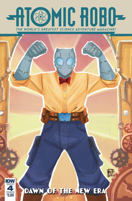 Atomic Robo & Dawn of New Era (2018) #4 (COVER B PINTO)