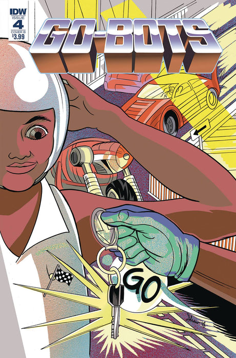 Go-Bots (2018) #4 (COVER B SHAW)
