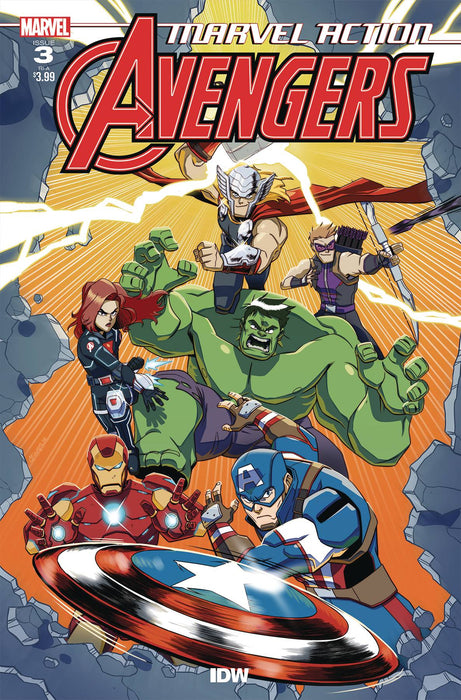 Avengers (IDW) (2018) #3 (1:10 INCV JAMPOLE)