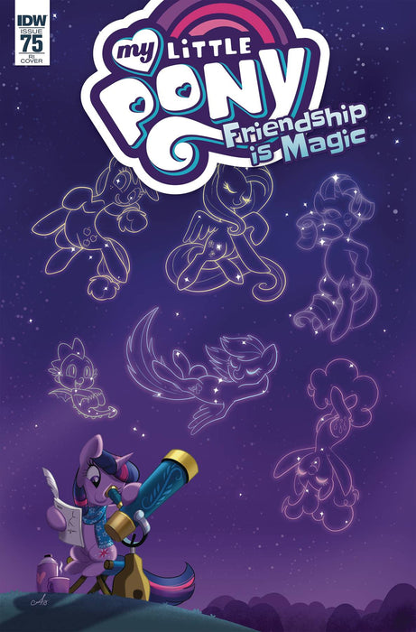 My Little Pony Friendship is Magic (2012) #75 (1:10 INCV MEBBERSON)