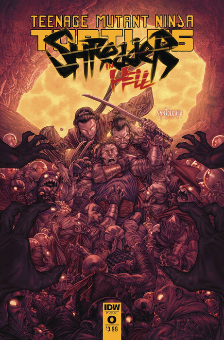 Teenage Mutant Ninja Turtles Shredder in Hell (2018) #2 (COVER A SANTOLOUCO)