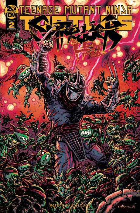 Teenage Mutant Ninja Turtles Shredder in Hell (2018) #2 (COVER B EASTMAN)