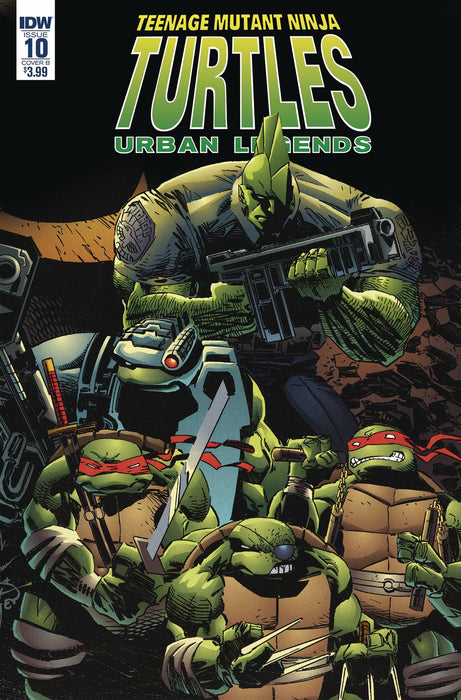 Teenage Mutant Ninja Turtles Urban Legends (2018) #10 (COVER B FOSCO & LARSEN)