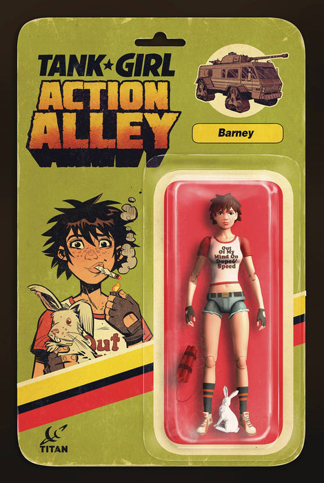 Tank Girl Action Alley (2018) #3 (COVER B ACTION FIGURE)