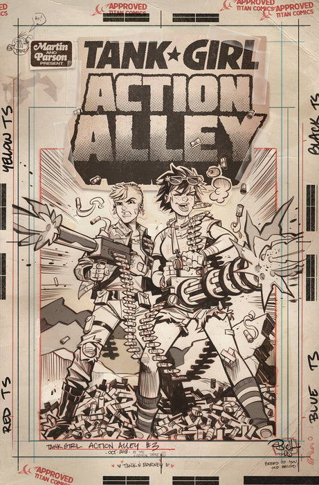 Tank Girl Action Alley (2018) #3 (COVER C ARTIST ED)