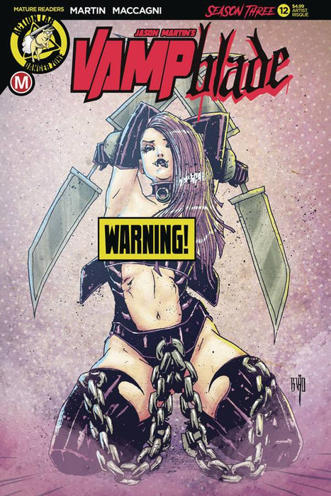 Vampblade Season 3 (2018) #12 (COVER D BRAO RISQUE)