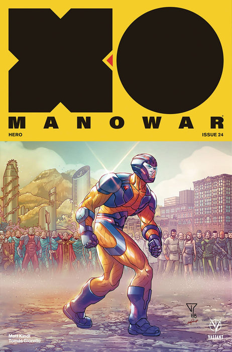 X-O Manowar (2017) #24 (1:20 INCV PORTELA INTERLOCKING)