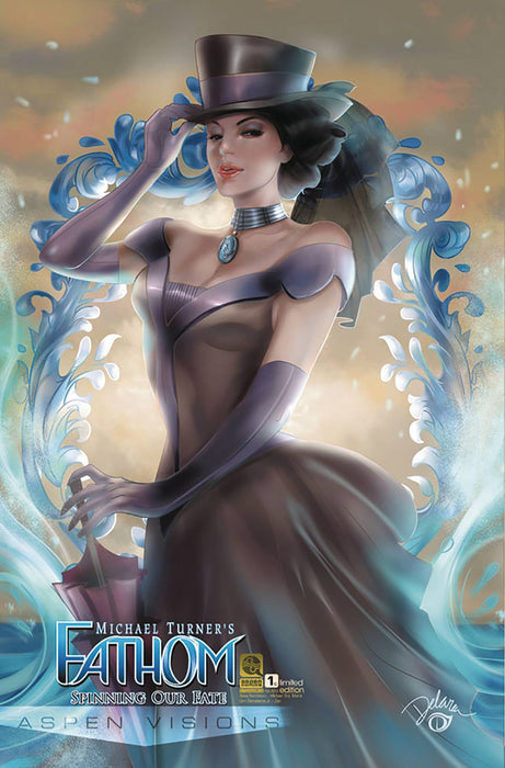Aspen Visions Fathom Spinning Our Fate (2019) #1 (1:10 DELARA INC COVER)