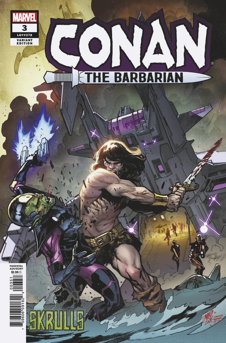 Conan the Barbarian (2018) #3 (SKRULLS VAR)