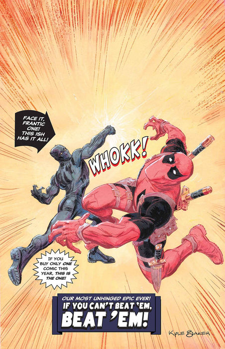 Black Panther Vs Deadpool (2018) #5 (BAKER VAR)