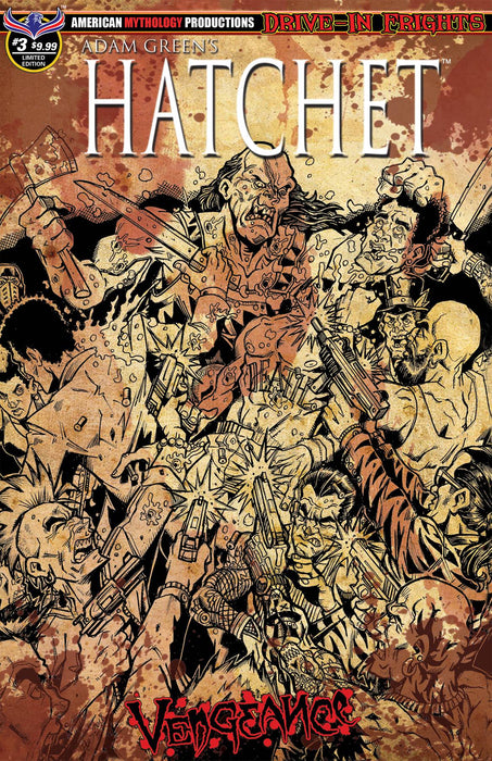 HATCHET VENGEANCE #3 BLOODY HORROR LTD ED CVR (MR) (C: 1-0-0