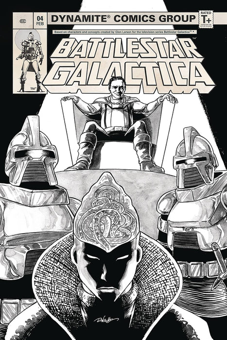 Battlestar Galactica Classic (2018) #4 (1:20 HDR B&W INCV)