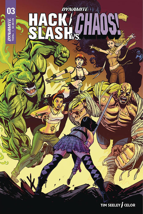 Hack Slash Vs Chaos (2018) #3 (COVER A SEELEY)