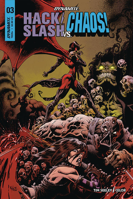 Hack Slash Vs Chaos (2018) #3 (COVER C HOTZ)