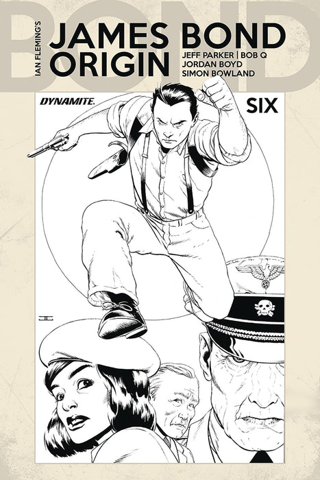 James Bond Origin (2018) #6 (1:10 CASSADAY B&W INCV)