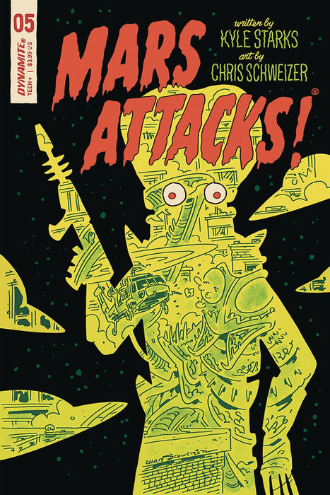 Mars Attacks (2018) #5 (COVER E SCHWEIZER SUB VAR)