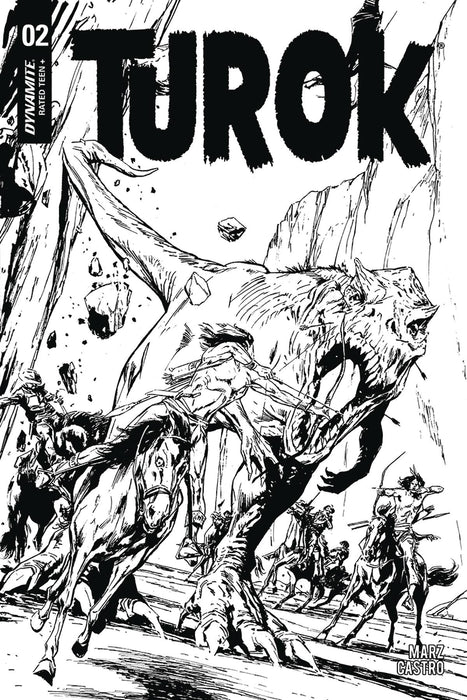 Turok (2019) #2 (1:20 GUICE B&W INCV)
