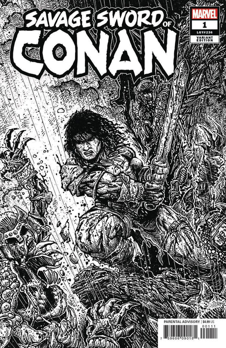 Savage Sword of Conan (2019) #1 (1:50 EASTMAN B&W VAR)