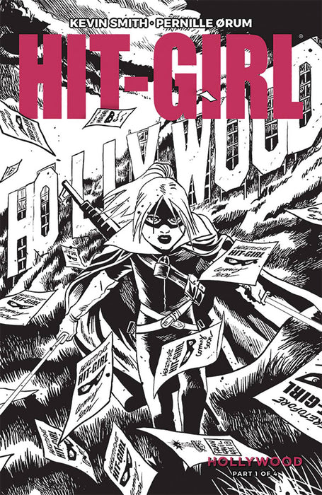 Hit-Girl Season Two (2019) #1 (COVER B B&W FRANCAVILLA)