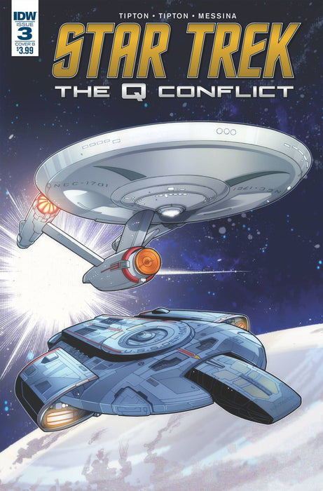 Star Trek Q Conflict (2018) #3 (COVER A MESSINA)
