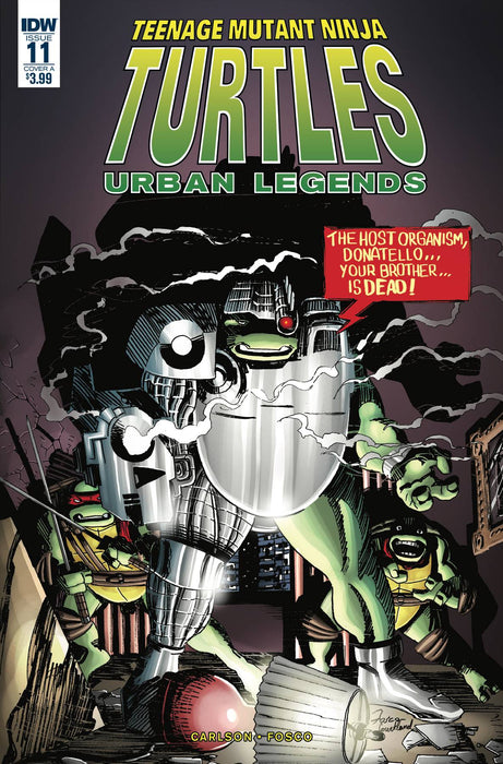 Teenage Mutant Ninja Turtles Urban Legends (2018) #11 (COVER A FOSCO)