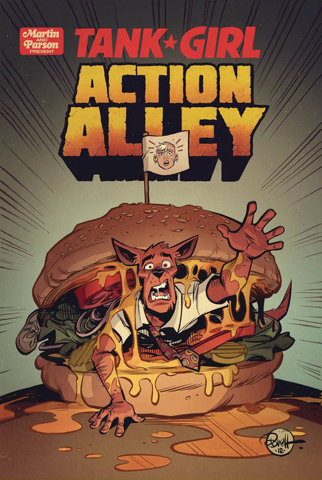 Tank Girl Action Alley (2018) #4 (COVER A PARSON)