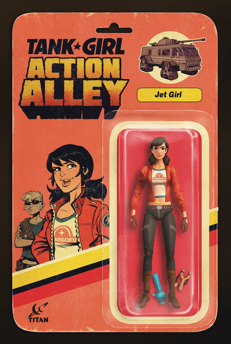 Tank Girl Action Alley (2018) #4 (COVER C JET GIRL ACTION FIGURE)