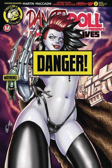 Danger Doll Squad Presents Amalgama Lives (2019) #2 (COVER F HARRIGAN RISQUE)