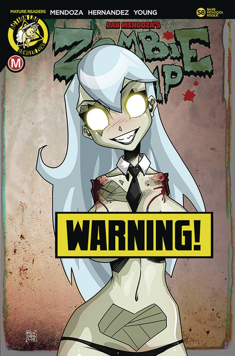 Zombie Tramp (2014) #58 (COVER F MENDOZA RISQUE LTD ED B)