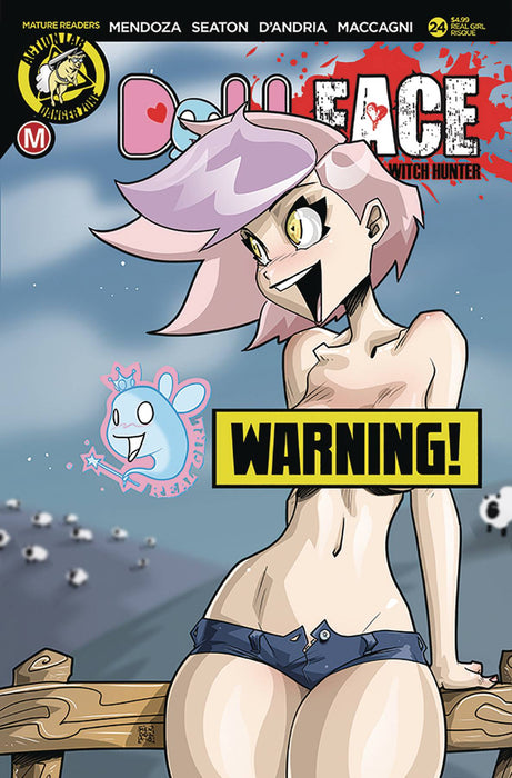 Dollface (2016) #24 (COVER F MENDOZA REAL GIRL RISQUE)