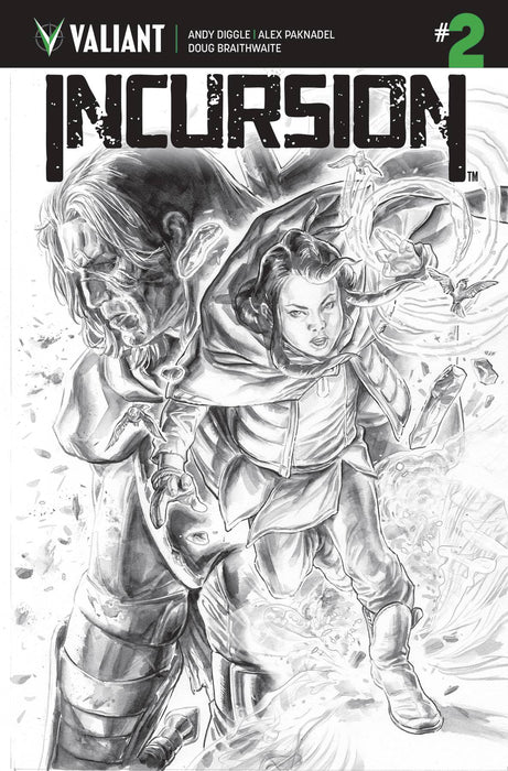 Incursion (2019) #2 (COVER C B&W BRAITHWAITE)