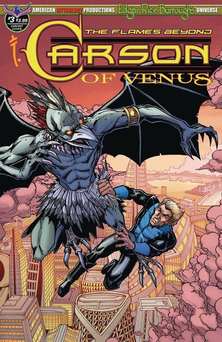 Carson of Venus Flames Beyond (2018) #3 (PULP HOMAGE COVER)