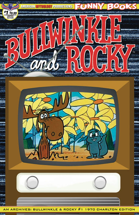AM ARCHIVES BULLWINKLE & ROCKY #1 LTD ED RETRO VAR