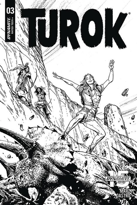 Turok (2019) #3 (1:20 GUICE B&W INCV)