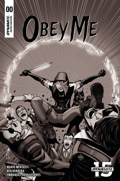 Obey Me (2019) #0 (1:15 HERRERA B&W B INCV)