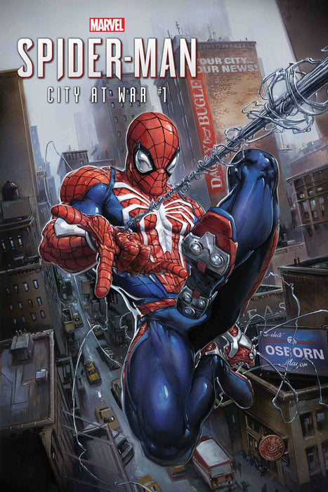 Marvels Spider-Man City at War (2019) #1 (Clayton Crain Cover)