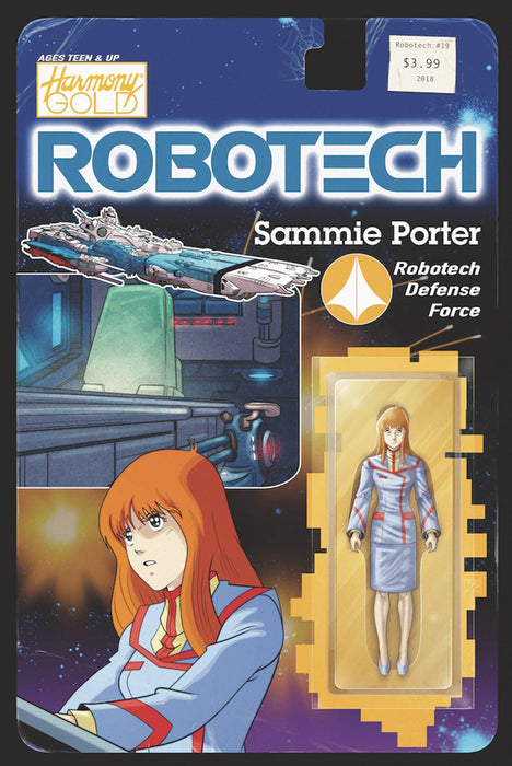 Robotech (2017) #19 (CVR B ACTION FIGURE VARIANT)