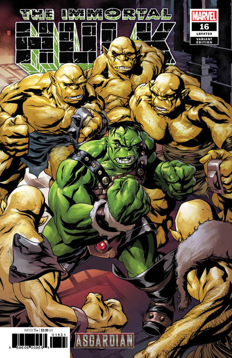 Immortal Hulk (2018) #16 (MCKONE ASGARDIAN VARIANT)
