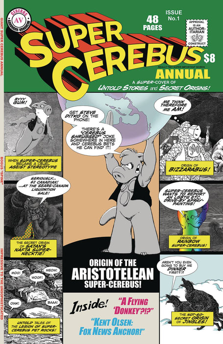 GIANT SUPER CEREBUS ANNUAL #1