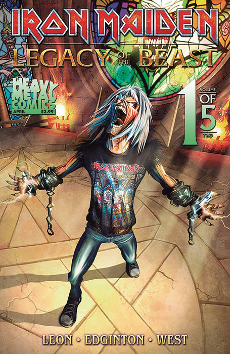 Iron Maiden Legacy of the Beast Volume 2 (2019) #1 (CVR A CASAS)