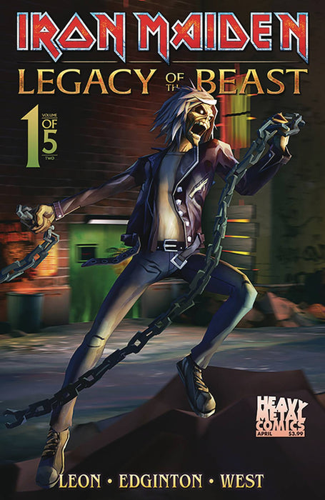 Iron Maiden Legacy of the Beast Volume 2 (2019) #1 (CVR B CASAS)