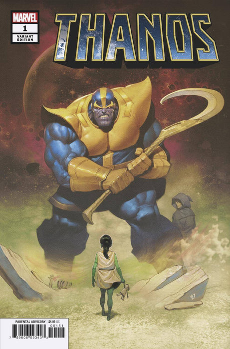 Thanos (2019) #1 (OLIVETTI VARIANT)
