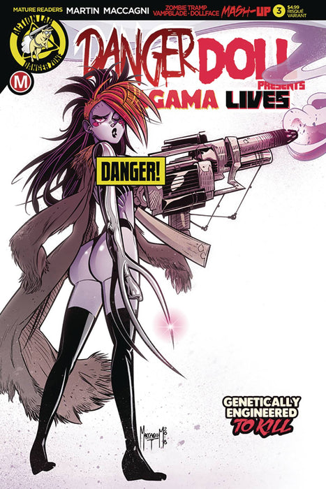 Danger Doll Squad Presents Amalgama Lives (2019) #3 (CVR B MACCAGNI RISQUE)
