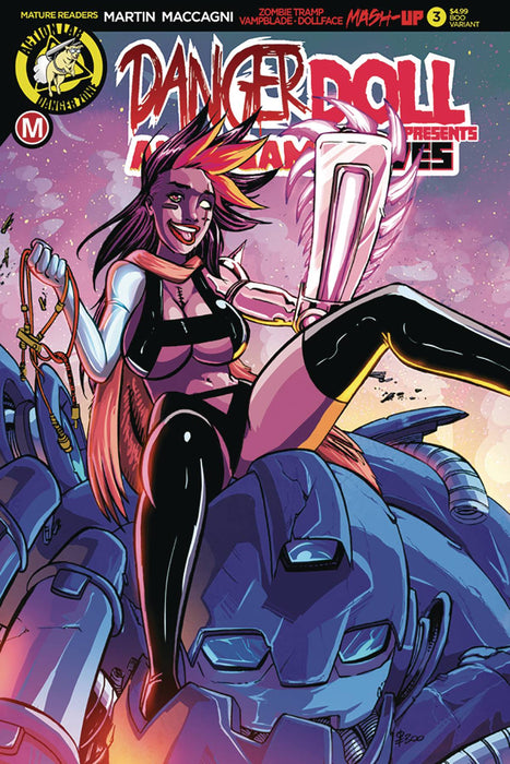 Danger Doll Squad Presents Amalgama Lives (2019) #3 (CVR C RUDETOONS)