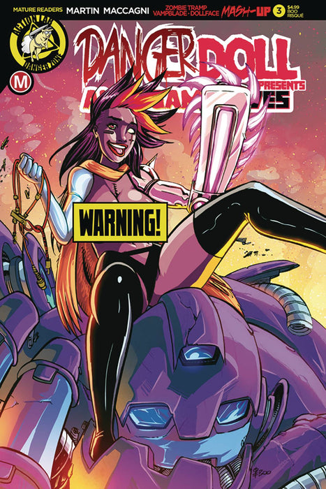 Danger Doll Squad Presents Amalgama Lives (2019) #3 (CVR D RUDETOONS RISQUE)