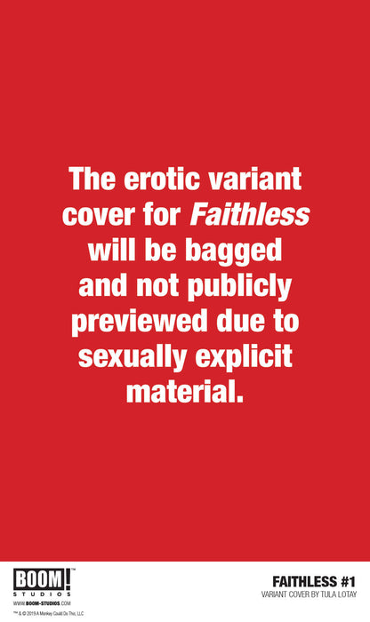 Faithless (2019) #1 (PREORDER LOTAY EROTICA VARIANT)