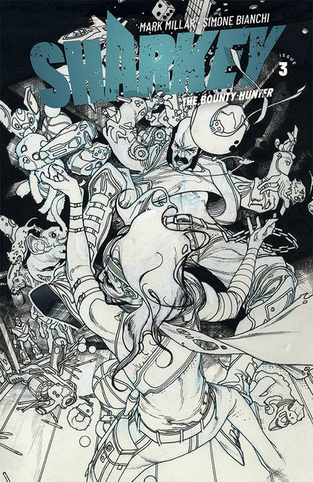 Sharkey Bounty Hunter (2019) #3 (CVR B SKETCH BIANCHI)