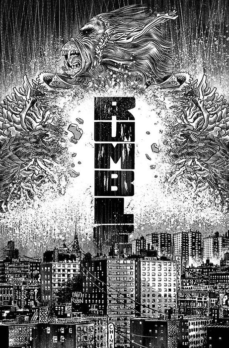 Rumble (2017) #11 (CVR A B&W RUBIN)